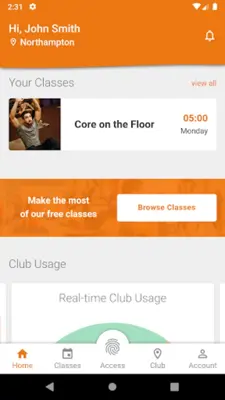 Fitness4Less android App screenshot 4